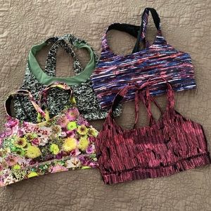 Lululemon sports bras